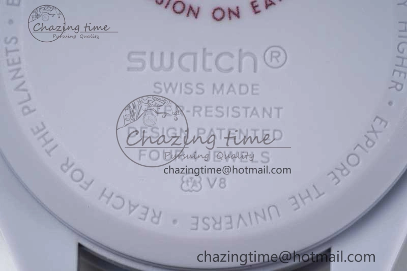 Speedmaster Misson To Pluto 1:1 Best Edition Gray Dial On Nylon Strap Quartz