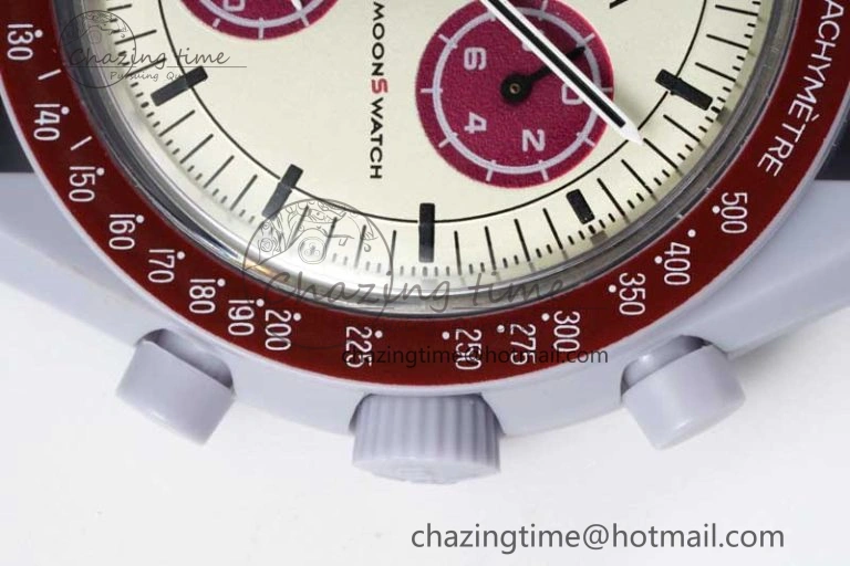 Speedmaster Misson To Pluto 1:1 Best Edition Gray Dial On Nylon Strap Quartz