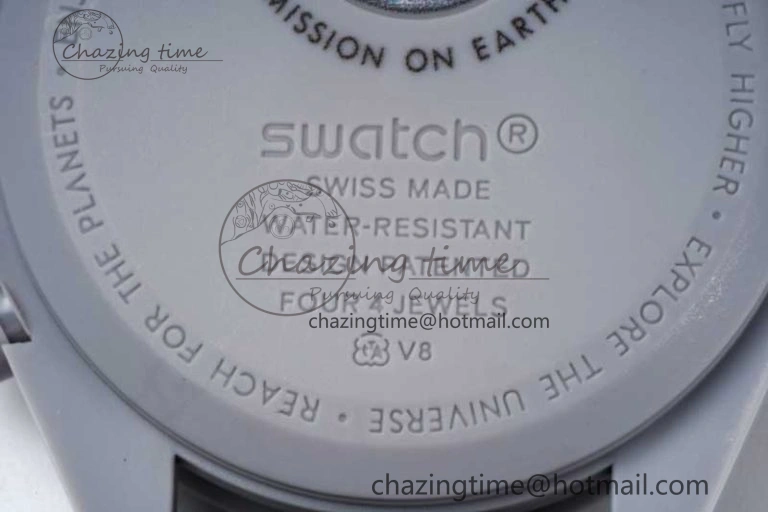 Speedmaster Misson To The Moon 1:1 Best Edition Black Dial On Nylon Strap Quartz