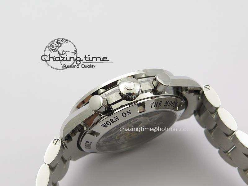 Speedmaster MoonWatch  Apollo 16 Black Dial On SS Bracelet
