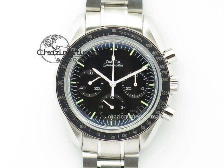 Speedmaster MoonWatch Black Dial On SS Bracelet