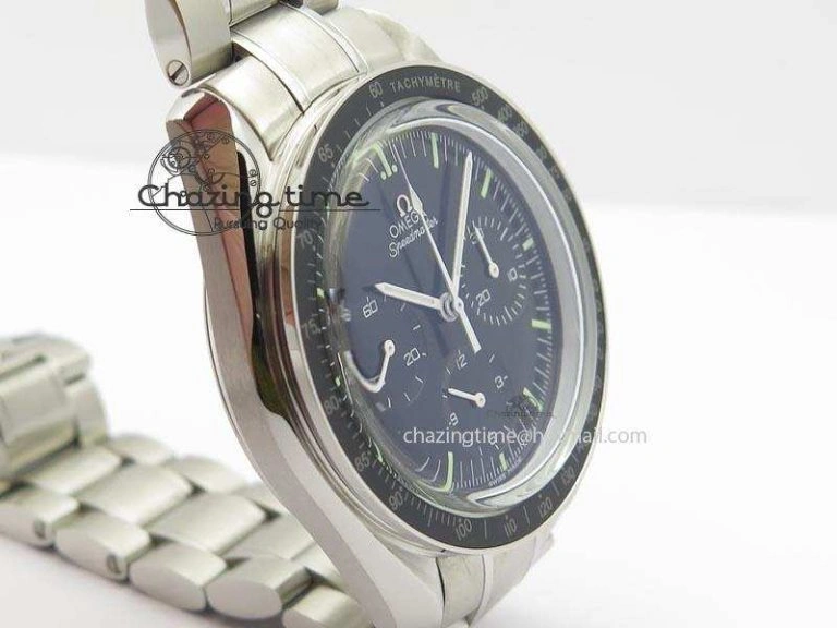 Speedmaster MoonWatch Black Dial On SS Bracelet
