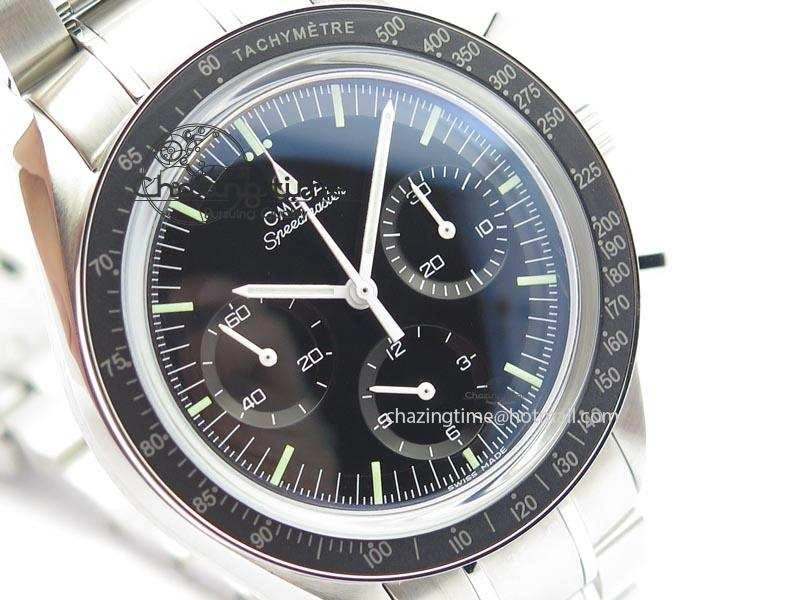 Speedmaster MoonWatch Black Dial On SS Bracelet