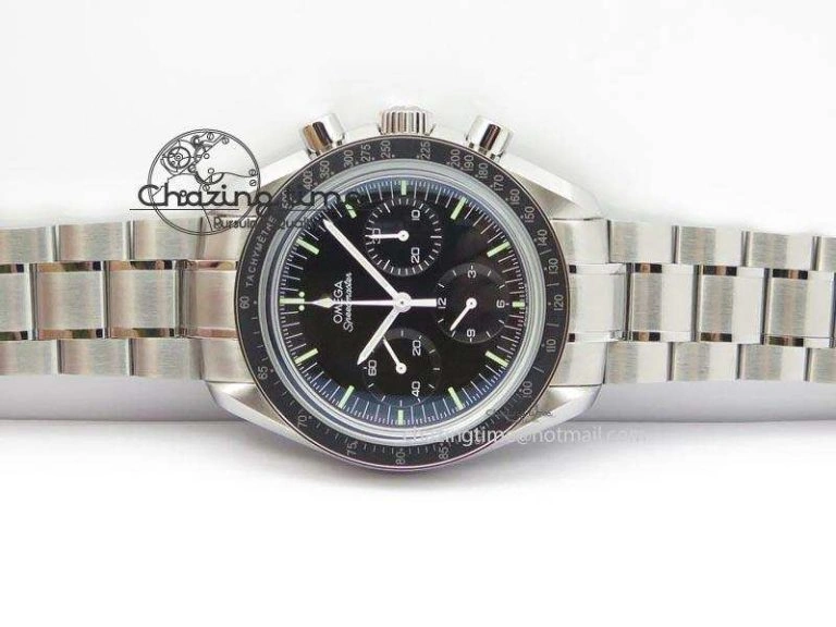 Speedmaster MoonWatch Black Dial On SS Bracelet
