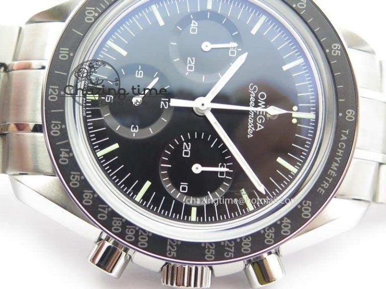 Speedmaster MoonWatch Black Dial On SS Bracelet