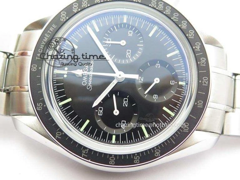 Speedmaster MoonWatch Black Dial On SS Bracelet