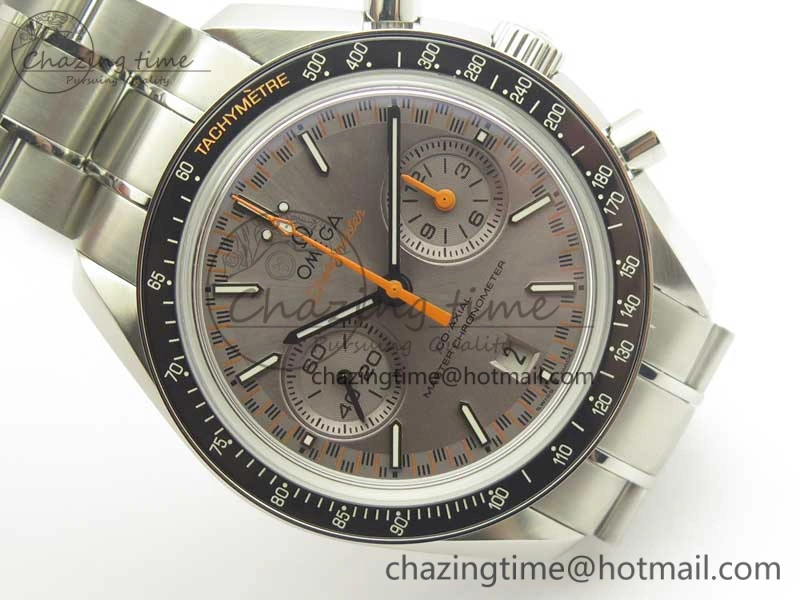 Speedmaster Moonwatch OMF 1:1 Best Edition Gray Dial on SS Bracelet A9900