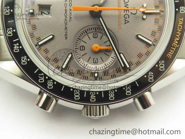Speedmaster Moonwatch OMF 1:1 Best Edition Gray Dial on SS Bracelet A9900