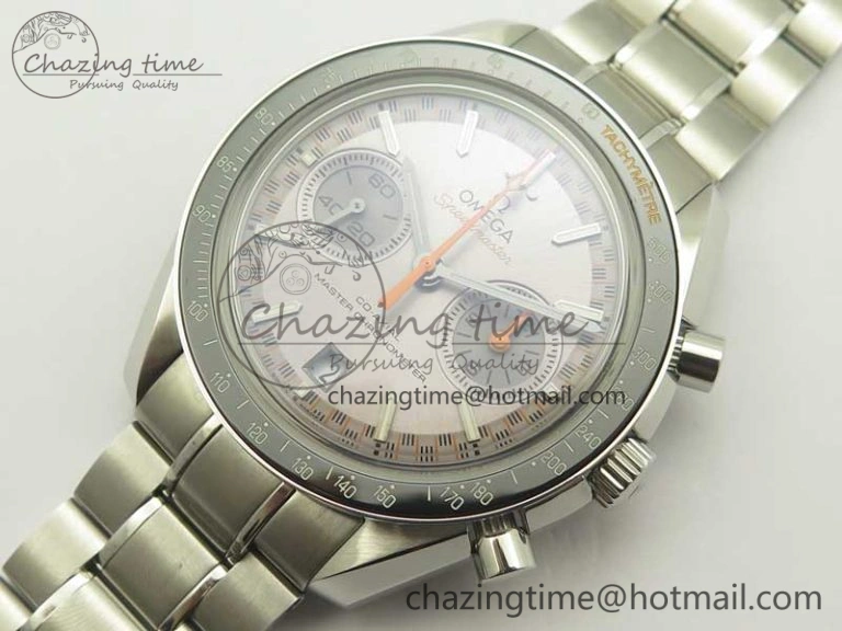 Speedmaster Moonwatch OMF 1:1 Best Edition Gray Dial on SS Bracelet A9900