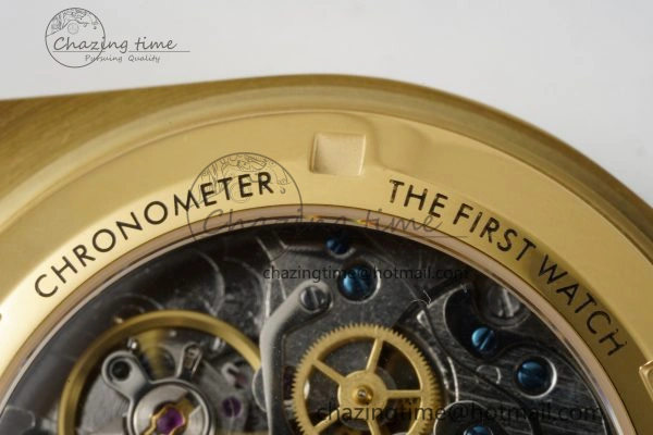Speedmaster Moonwatch in Moonshine Gold YG RMF Best Edition Green Dial on Green Leather Strap Manual Chrono