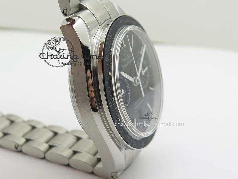 Speedmaster Professional Moonwatch Chrono AXF Best Edition On SS Bracelet A7750