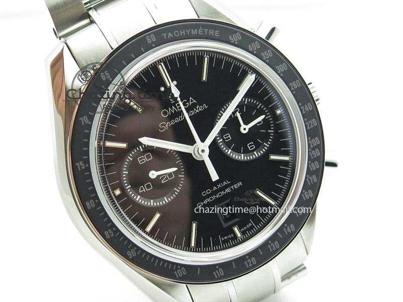 Speedmaster Professional Moonwatch Chrono AXF Best Edition On SS Bracelet A7750