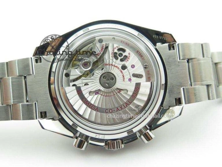 Speedmaster Professional Moonwatch Chrono AXF Best Edition On SS Bracelet A7750