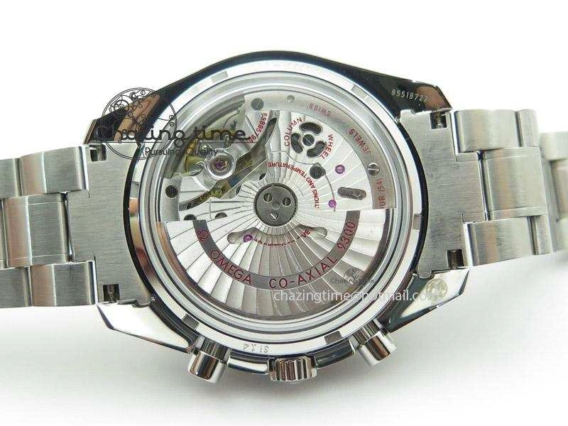 Speedmaster Professional Moonwatch Chrono AXF Best Edition On SS Bracelet A7750