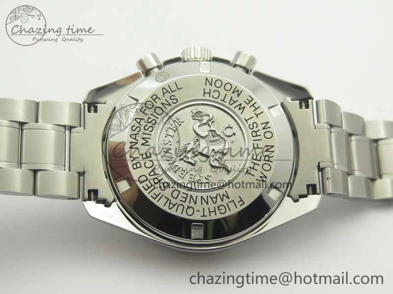 Speedmaster Professional SS OMF Best Edition Black Dial on SS Bracelet Manual Winding Chrono Movement