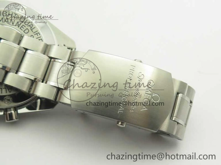 Speedmaster Professional SS OMF Best Edition Black Dial on SS Bracelet Manual Winding Chrono Movement