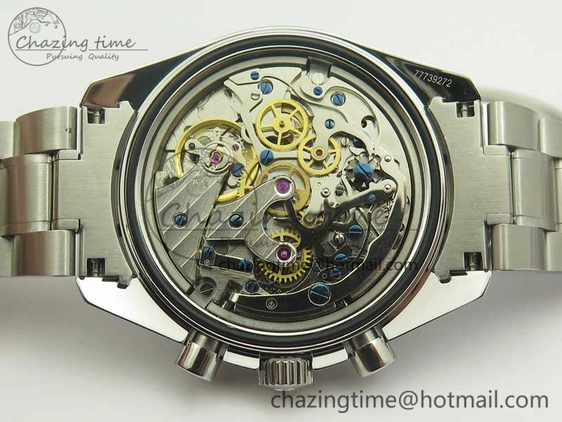 Speedmaster Professional SS OMF Best Edition Black Dial on SS Bracelet Manual Winding Chrono Movement