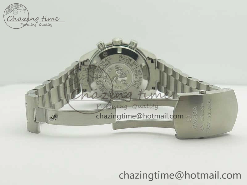 Speedmaster Professional SS OMF Best Edition Black Dial on SS Bracelet Manual Winding Chrono Movement