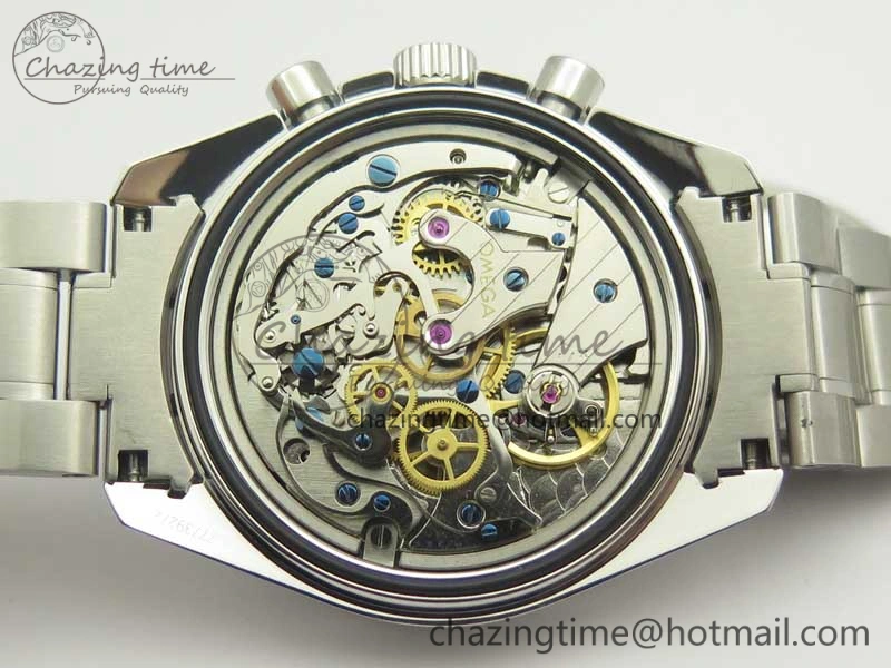 Speedmaster Professional SS OMF Best Edition Black Dial on SS Bracelet Manual Winding Chrono Movement