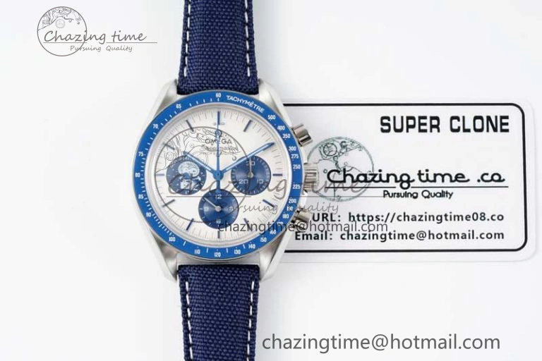 Speedmaster Professional “Silver Snoopy Award” 50th Anniversary GSF 1:1 Best Edition A7750(Mod)
