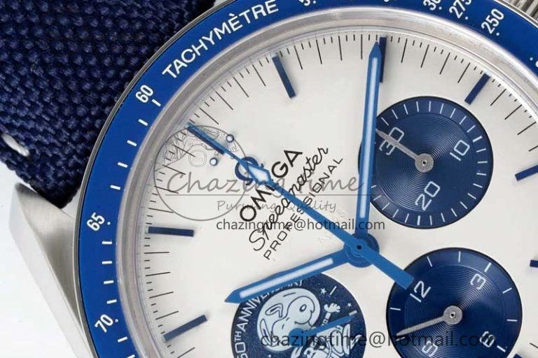 Speedmaster Professional “Silver Snoopy Award” 50th Anniversary GSF 1:1 Best Edition A7750(Mod)