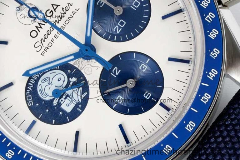 Speedmaster Professional “Silver Snoopy Award” 50th Anniversary GSF 1:1 Best Edition A7750(Mod)