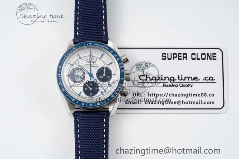 Speedmaster Professional “Silver Snoopy Award” 50th Anniversary V6SF 1:1 Best Edition A7750(Mod)