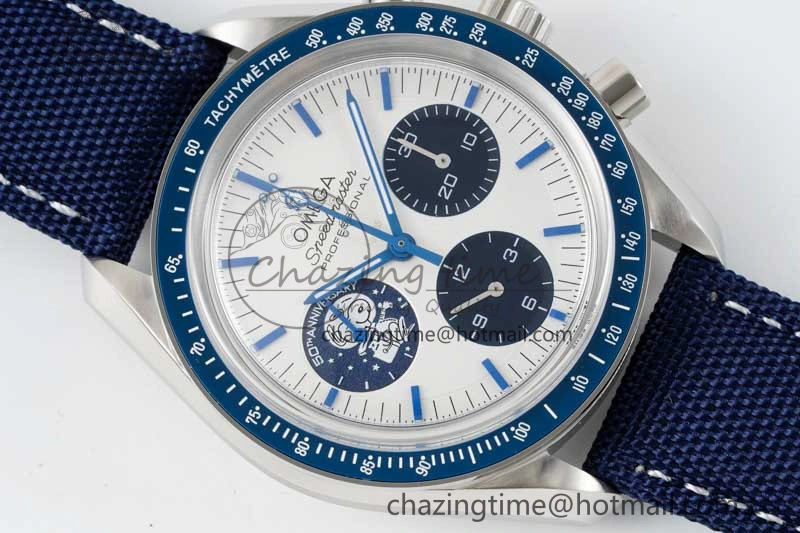 Speedmaster Professional “Silver Snoopy Award” 50th Anniversary V6SF 1:1 Best Edition A7750(Mod)