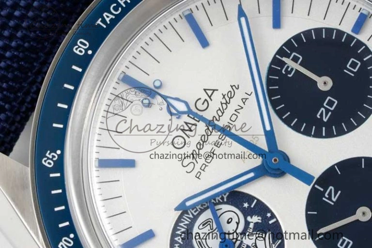 Speedmaster Professional “Silver Snoopy Award” 50th Anniversary V6SF 1:1 Best Edition A7750(Mod)