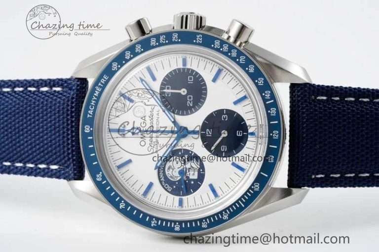 Speedmaster Professional “Silver Snoopy Award” 50th Anniversary V6SF 1:1 Best Edition A7750(Mod)