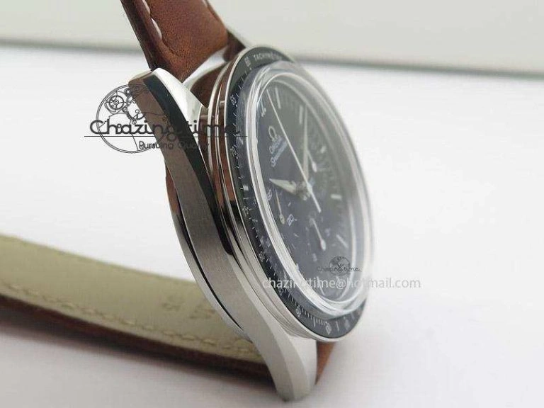 Speedmaster Professional The Moon Watch on Brown Asso Strap Asian Manual Winding Chronograph Movement