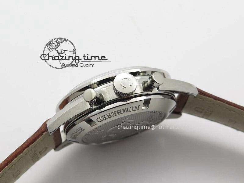 Speedmaster Professional The Moon Watch on Brown Asso Strap Asian Manual Winding Chronograph Movement