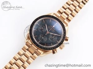 Speedmaster RG RMF Best Edition Black Dial on RG Bracelet Lemania HW