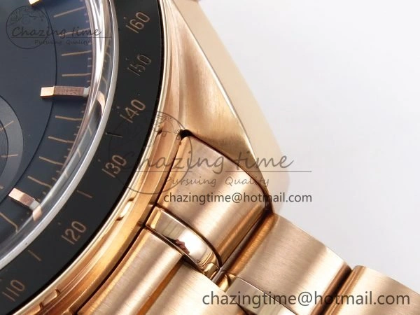 Speedmaster RG RMF Best Edition Black Dial on RG Bracelet Lemania HW