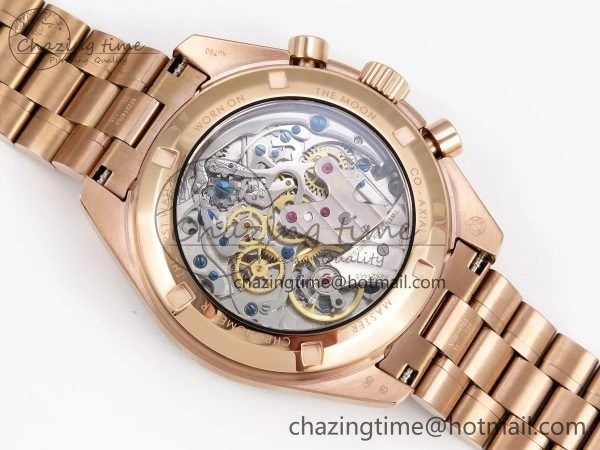 Speedmaster RG RMF Best Edition Black Dial on RG Bracelet Lemania HW