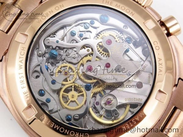 Speedmaster RG RMF Best Edition Black Dial on RG Bracelet Lemania HW