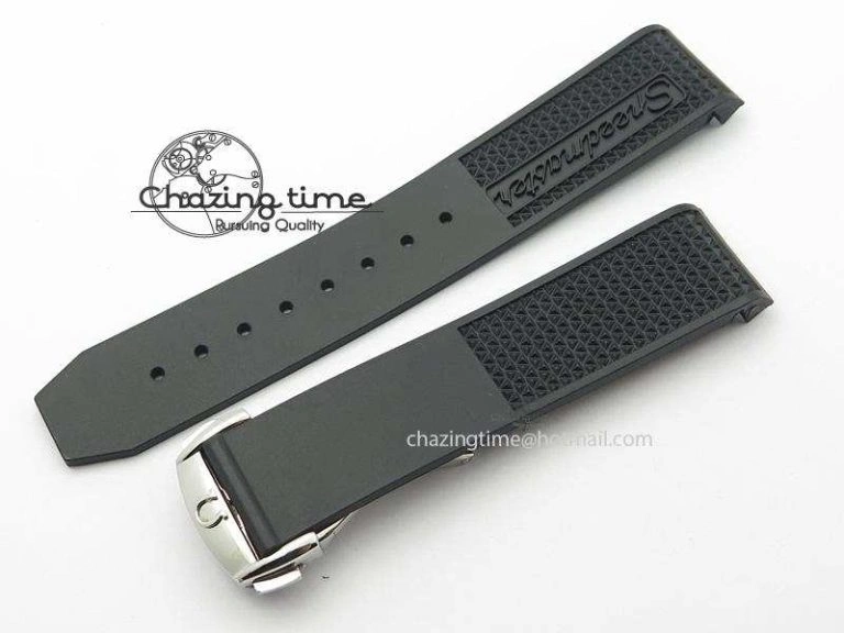 Speedmaster Racing 40mm SS Black Dial On SS Bracelet A7750 ( Free Rubber Strap )