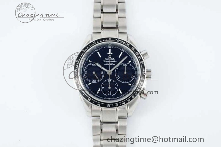Speedmaster Racing Master SS HKF Best Edition Black Dial on SS Bracelet A7750