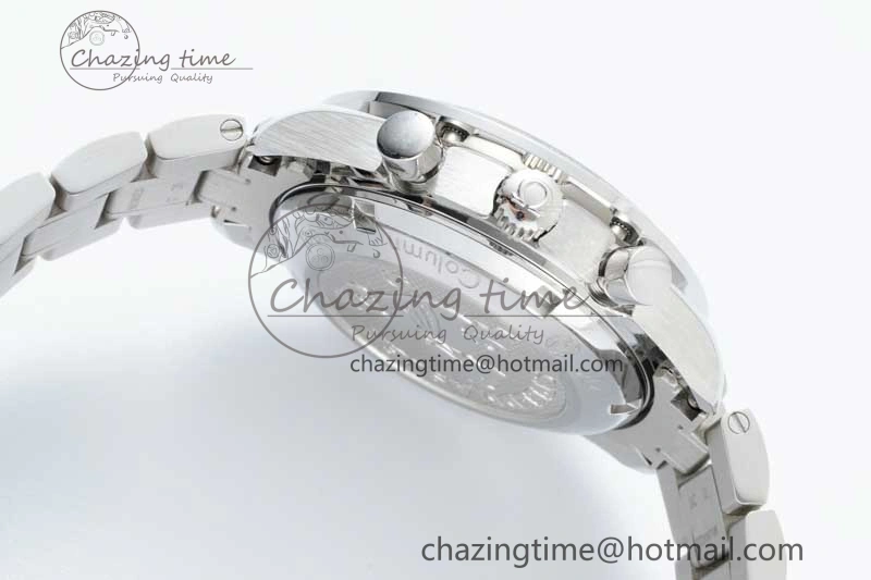 Speedmaster Racing Master SS HKF Best Edition Black Dial on SS Bracelet A7750