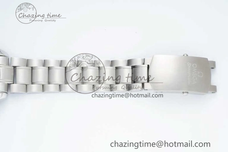 Speedmaster Racing Master SS HKF Best Edition Blue Black Dial on SS Bracelet A7750
