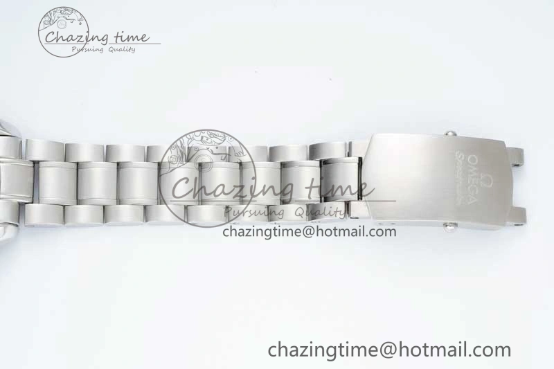 Speedmaster Racing Master SS HKF Best Edition Blue Black Dial on SS Bracelet A7750