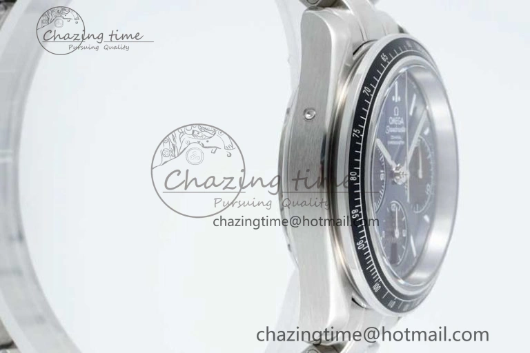 Speedmaster Racing Master SS HKF Best Edition Blue Black Dial on SS Bracelet A7750