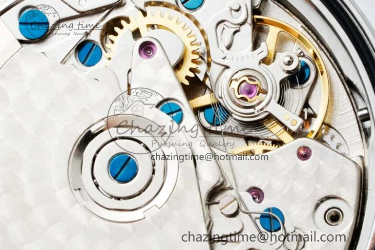 Speedmaster Racing Master SS HKF Best Edition Blue Black Dial on SS Bracelet A7750