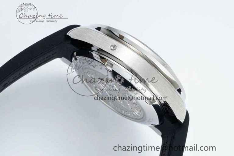 Speedmaster Racing Master SS HKF Best Edition White Dial on Black Rubber Strap A7750