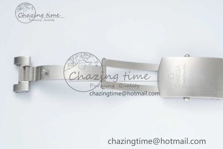Speedmaster Racing Master SS HKF Best Edition White Dial on SS Bracelet A7750