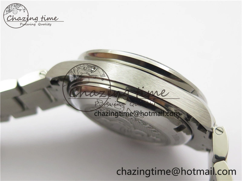 Speedmaster Racing Master SS HRF 1:1 Best Edition White Dial on SS Bracelet A7750