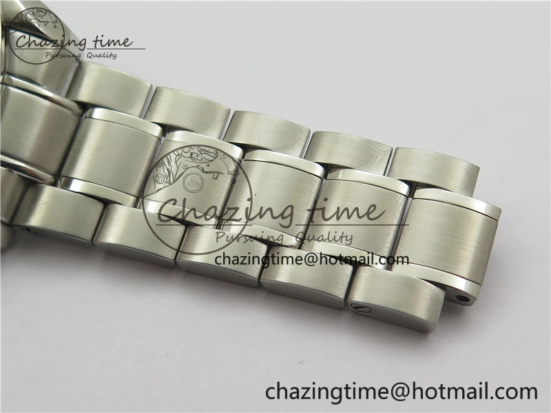 Speedmaster Racing Master SS HRF 1:1 Best Edition White Dial on SS Bracelet A7750