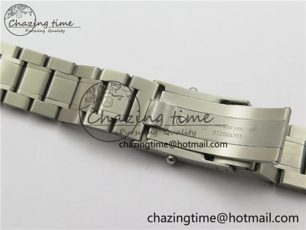 Speedmaster Racing Master SS HRF 1:1 Best Edition White Dial on SS Bracelet A7750