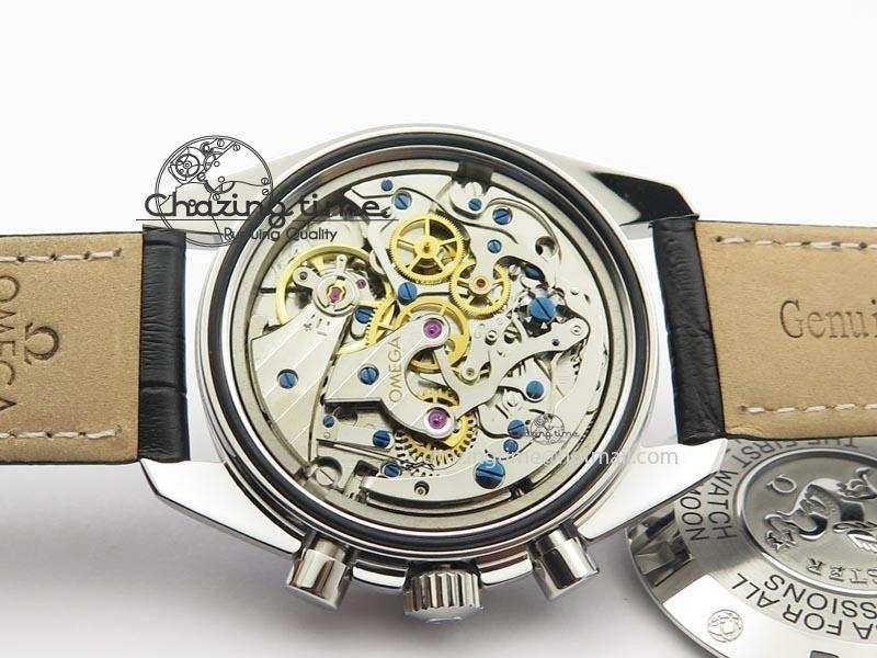 Speedmaster SS 2013 Pro Racing On Black Leather Strap Manual Winding Chrono Movement