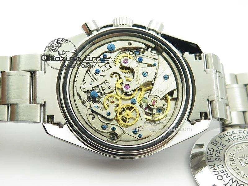 Speedmaster SS 2013 Pro Racing On SS Bracelet Manual Winding Chrono Movement